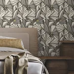 York Wallcoverings Cabana Club Onyx Wallpaper - SKU MT5626
