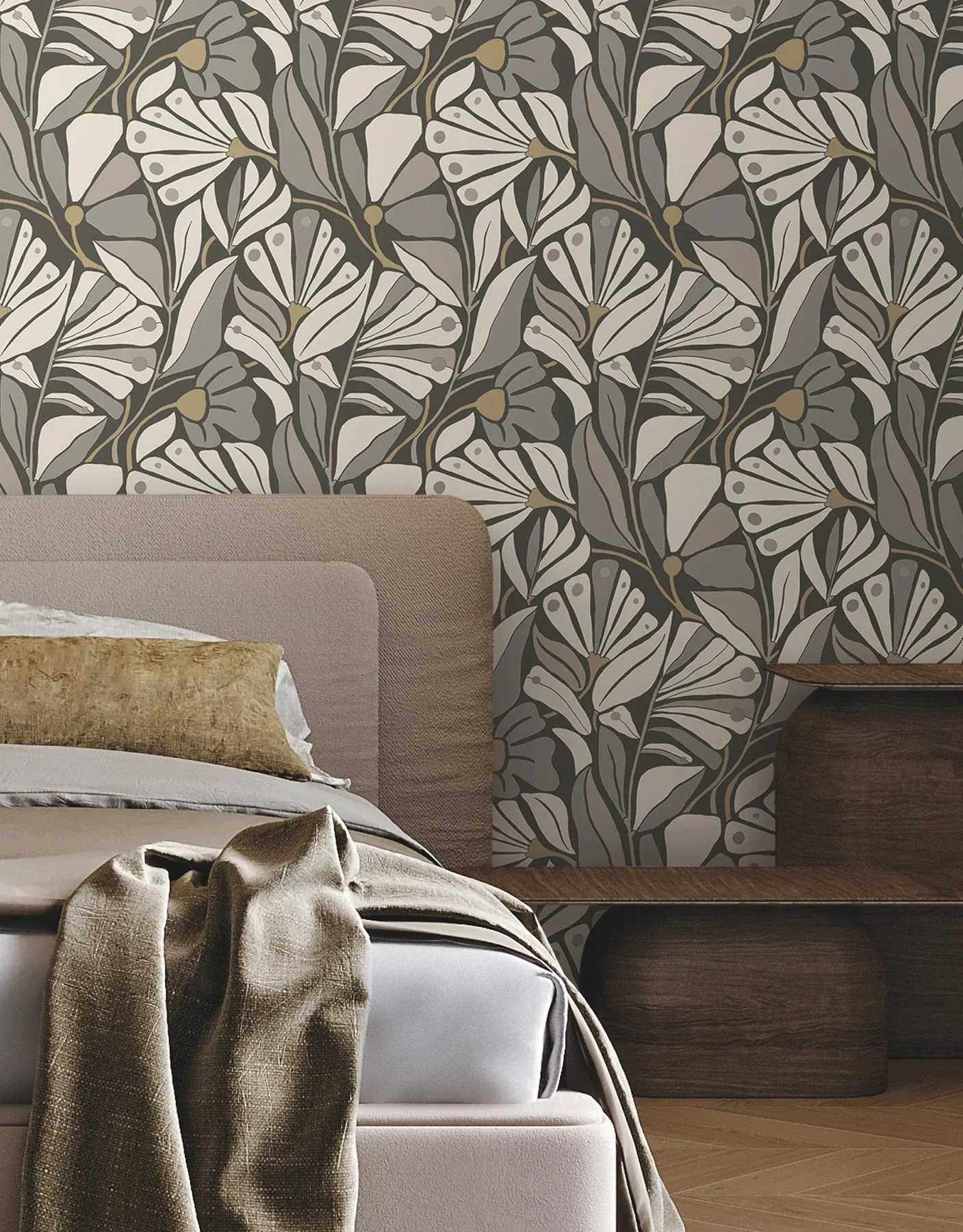 York Wallcoverings Cabana Club Onyx Wallpaper - SKU MT5626