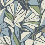 York Wallcoverings Cabana Club Sea Wallpaper - SKU MT5628