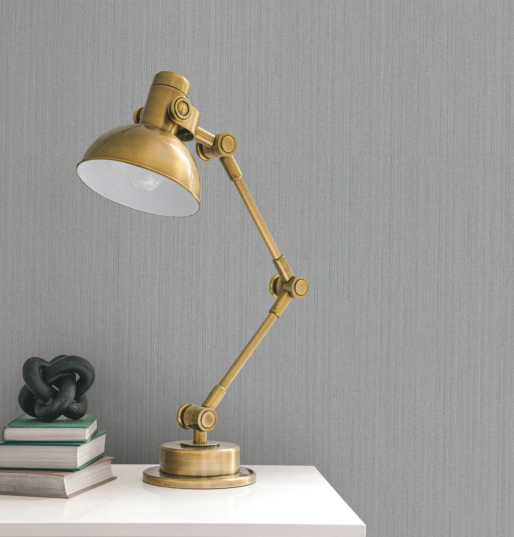 York Wallcoverings Camden Greige Wallpaper - SKU UD2535N