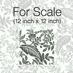 York Wallcoverings Canopy Black & White Wallpaper | Wallpaper Twins York Wallcoverings Canopy Black & White Wallpaper - SKU RI5136