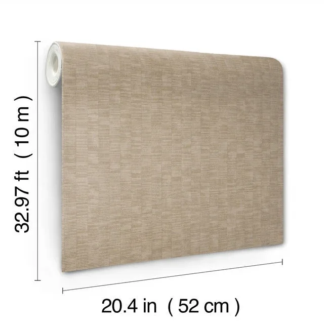 York Wallcoverings Capri Caramel Wallpaper - SKU SI20758