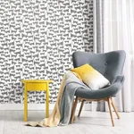 York Wallcoverings Cat Tails Black Peel & Stick Wallpaper | Wallpaper Twins York Wallcoverings Cat Tails Black Peel & Stick Wallpaper - SKU PSW1340RL