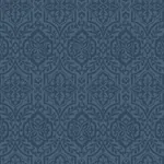 York Wallcoverings Cathedral Damask Blue Wallpaper | Wallpaper Twins York Wallcoverings Cathedral Damask Blue Wallpaper - SKU DM5037