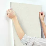York Wallcoverings Catherdral Damask Taupe Wallpaper | Wallpaper Twins York Wallcoverings Catherdral Damask Taupe Wallpaper - SKU DM5034