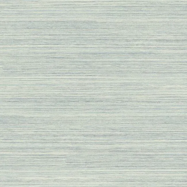York Wallcoverings Cattail Weave Blue Peel & Stick Wallpaper - SKU PSW1281RL