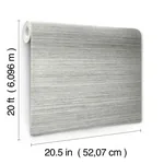 York Wallcoverings Cattail Weave Grey Peel & Stick Wallpaper | Wallpaper Twins York Wallcoverings Cattail Weave Grey Peel & Stick Wallpaper - SKU PSW1280RL