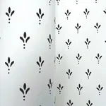 York Wallcoverings Charm Black & White Wallpaper | Wallpaper Twins York Wallcoverings Charm Black & White Wallpaper - SKU MF4775