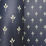 York Wallcoverings Charm Navy Wallpaper - SKU MF4776