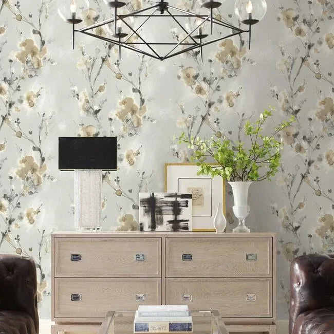 York Wallcoverings Charm Neutral Peel & Stick Wallpaper - SKU PSW1101RL