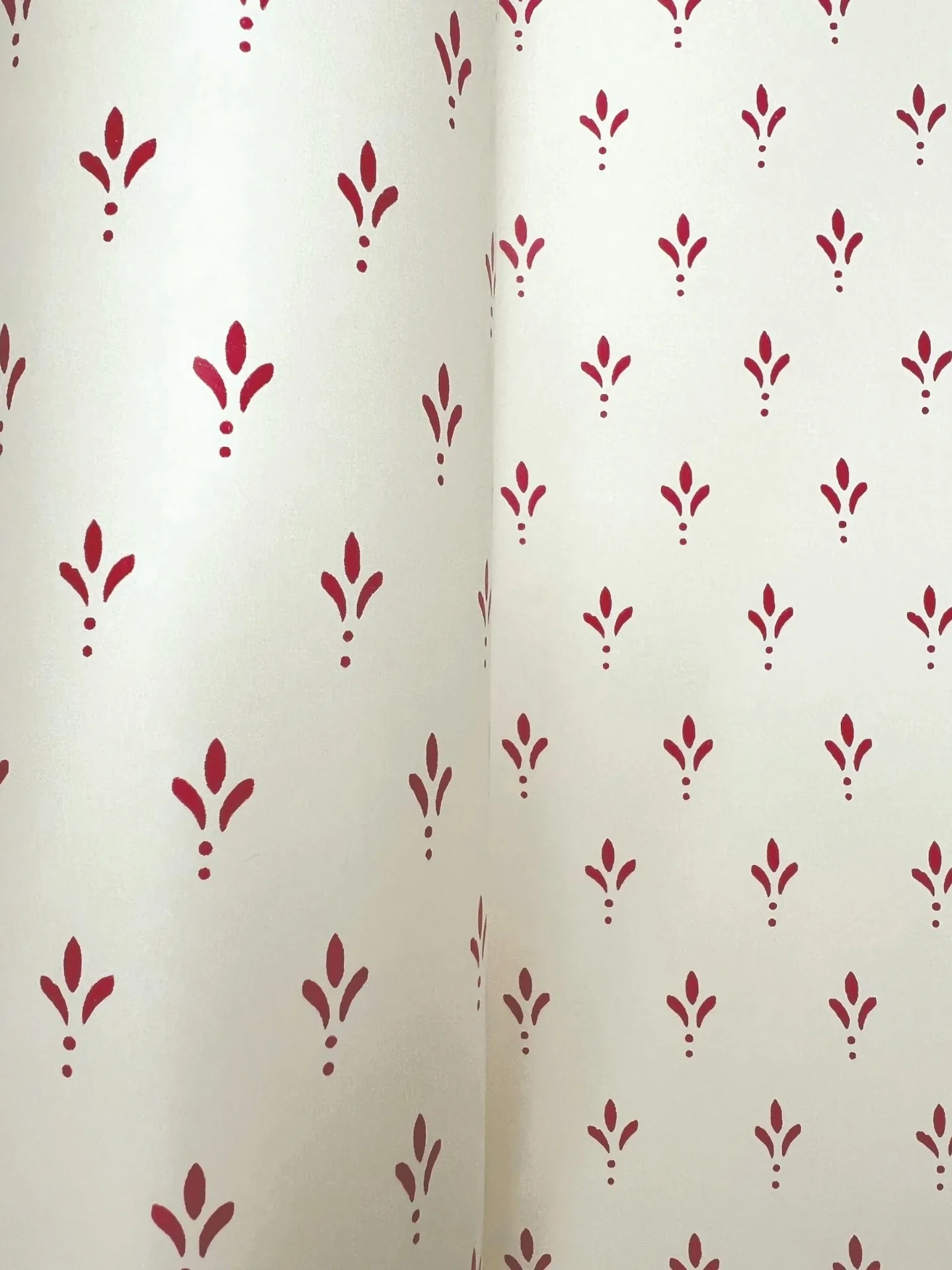 York Wallcoverings Charm Red Wallpaper - SKU MF4771