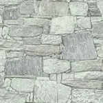 York Wallcoverings Chateau Stone Grey Peel & Stick Wallpaper - SKU PSW1308RL