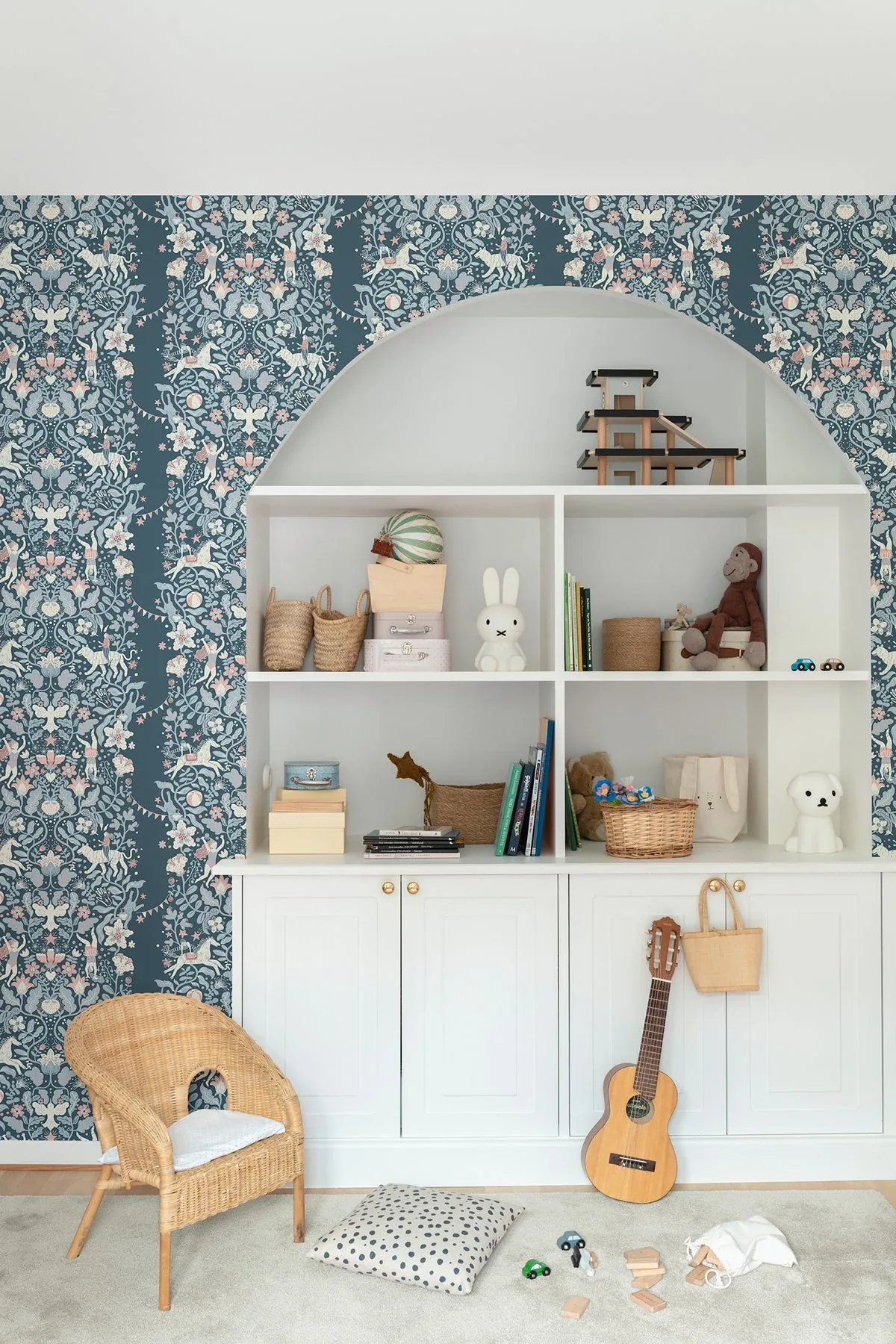 York Wallcoverings Cirkus Blue Wallpaper - SKU MB29028