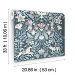 York Wallcoverings Cirkus Blue Wallpaper - SKU MB29028
