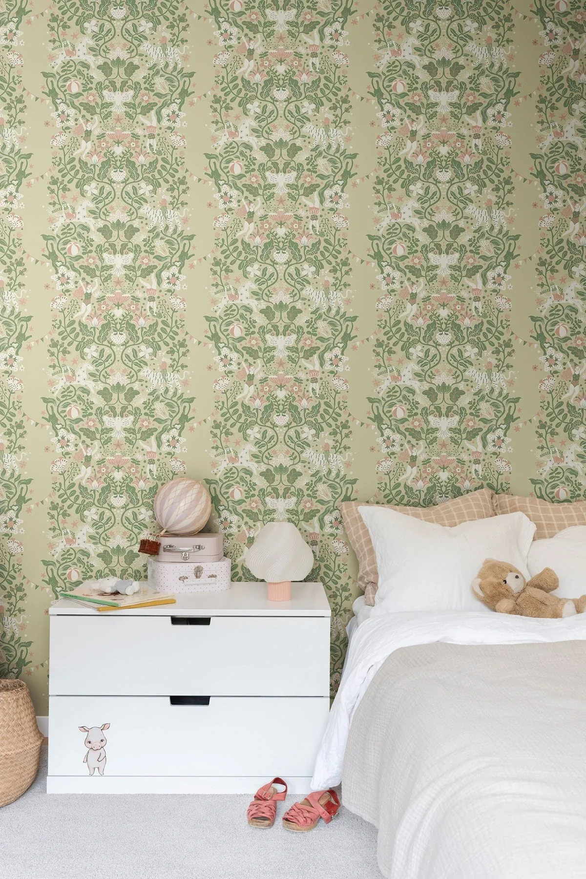 York Wallcoverings Cirkus Light Green Wallpaper - SKU MB29026