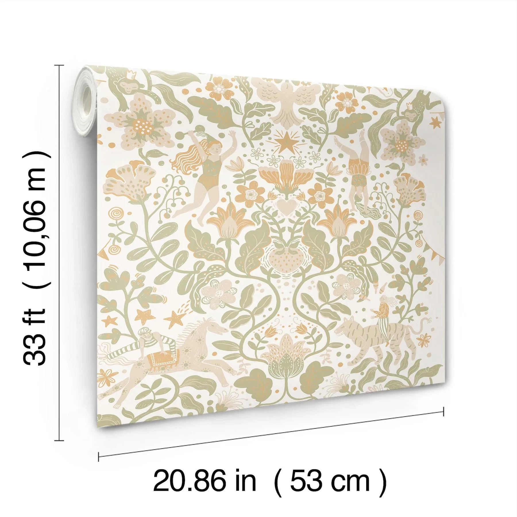 York Wallcoverings Cirkus Moss Wallpaper - SKU MB29025