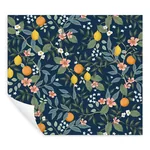 York Wallcoverings Citrus Grove Navy Peel & Stick Wallpaper - SKU PSW1481RL