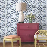 York Wallcoverings Club House Navy Blue Peel & Stick Wallpaper - SKU PSW1394RL