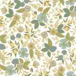 York Wallcoverings Colette Blue Multicolor Peel & Stick Wallpaper - SKU PSW1535RL