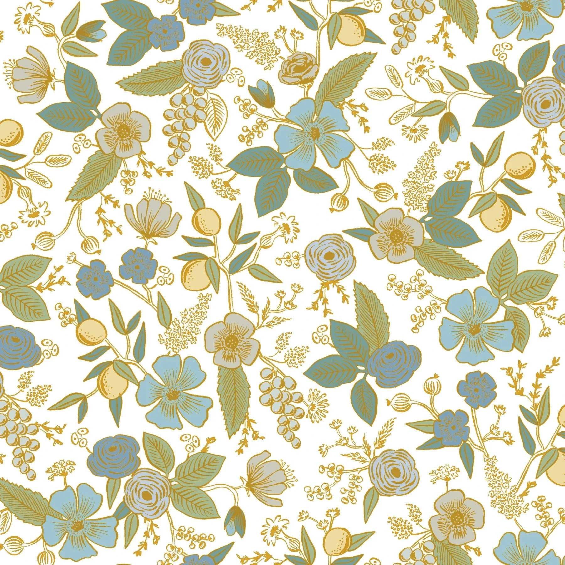 PSW1535RL | Colette Blue Multicolor Peel & Stick Wallpaper