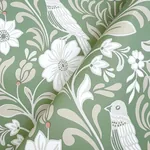 York Wallcoverings Colette Bright Green Wallpaper - SKU MF4747