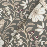 York Wallcoverings Colette Charcoal Wallpaper - SKU MF4743