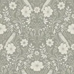 York Wallcoverings Colette Grey Wallpaper - SKU MF4746