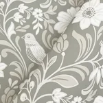 York Wallcoverings Colette Grey Wallpaper - SKU MF4746