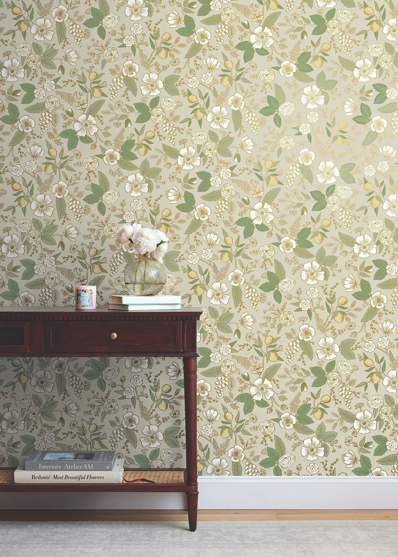York Wallcoverings Colette Linen Peel & Stick Wallpaper - SKU PSW1532RL