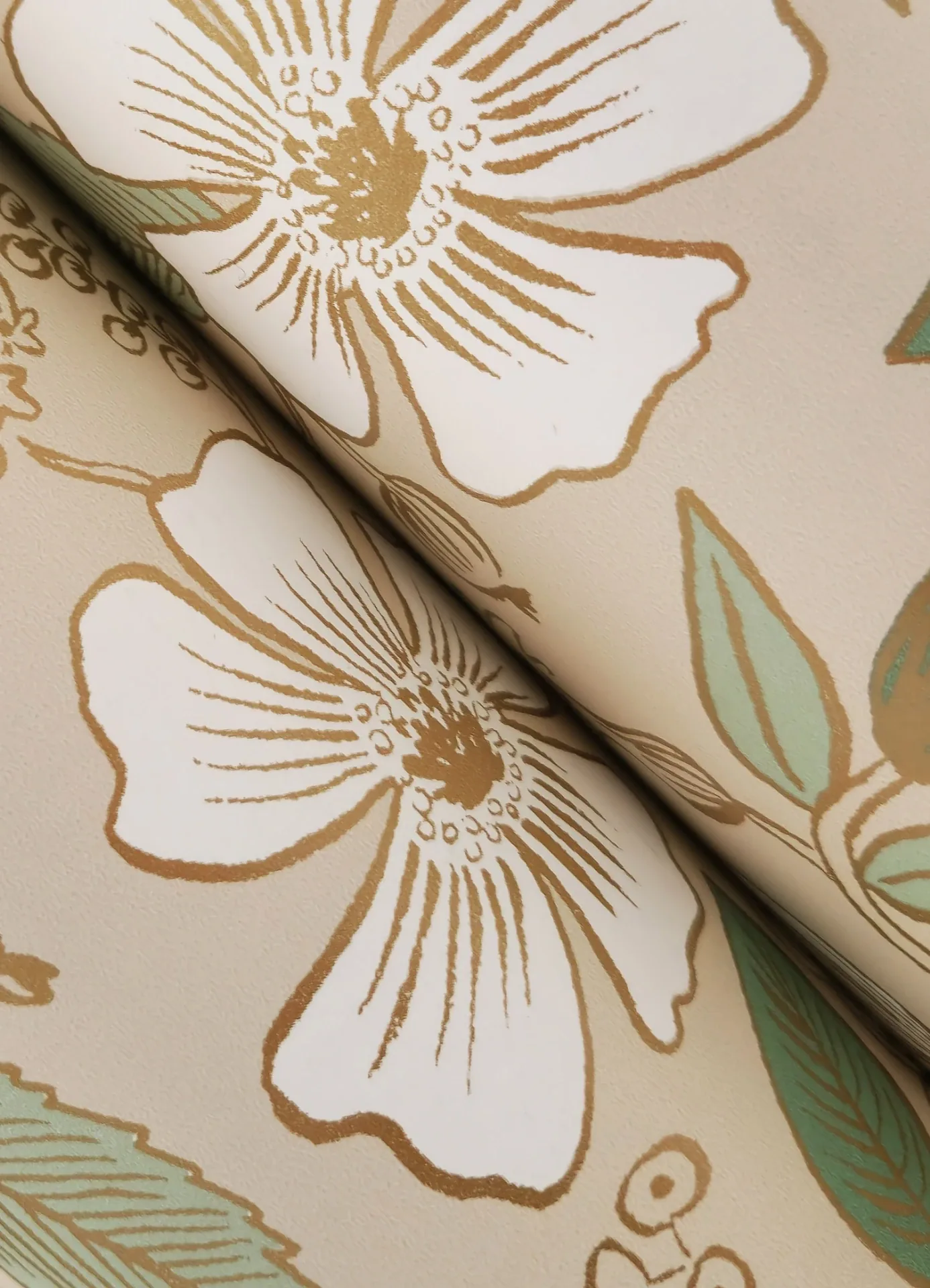 York Wallcoverings Colette Linen Peel & Stick Wallpaper - SKU PSW1532RL