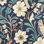 York Wallcoverings Colette Navy Wallpaper - SKU MF4745