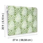 York Wallcoverings Colony Club Palm Green Peel & Stick Wallpaper - SKU PSW1392RL