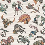 York Wallcoverings Constellations Multicolor Peel & Stick Wallpaper - SKU PSW1644RL