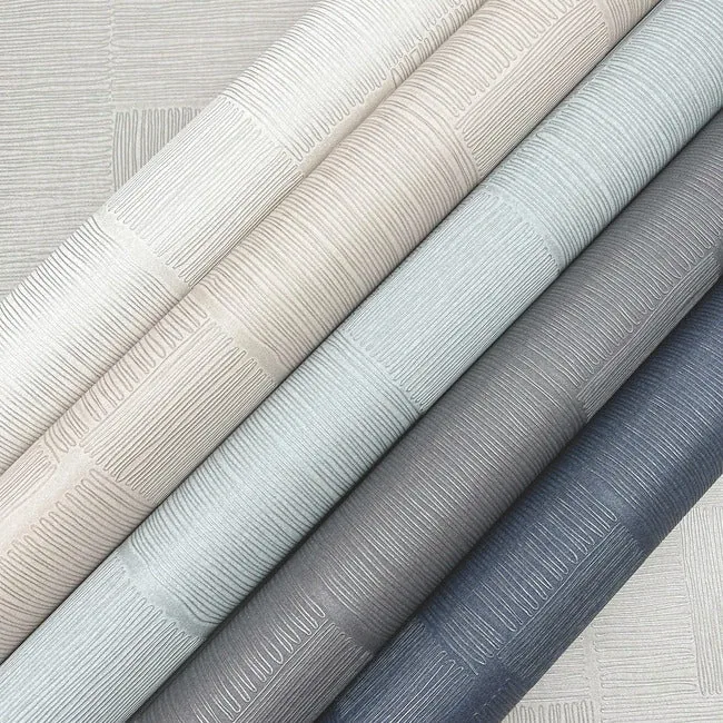 York Wallcoverings Contour Gunmetal Wallpaper - SKU OI0705