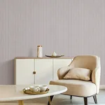 York Wallcoverings Cording Stripe Dove Grey Wallpaper - SKU SI26127