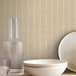 York Wallcoverings Cording Stripe Sienna Wallpaper - SKU SI26122