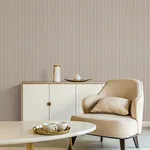 York Wallcoverings Cording Stripe Smoke Wallpaper - SKU SI26124