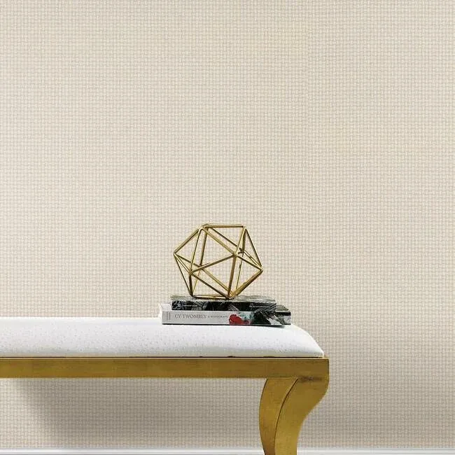 York Wallcoverings Cottage Basket White Wallpaper - SKU TL1903