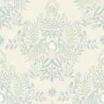 York Wallcoverings Cottontail Toile Vintage Duck Egg Peel & Stick Wallpaper - SKU PSW1435RL