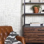 York Wallcoverings Crafted Editorial Charcoal Wallpaper - SKU PSW1497RL