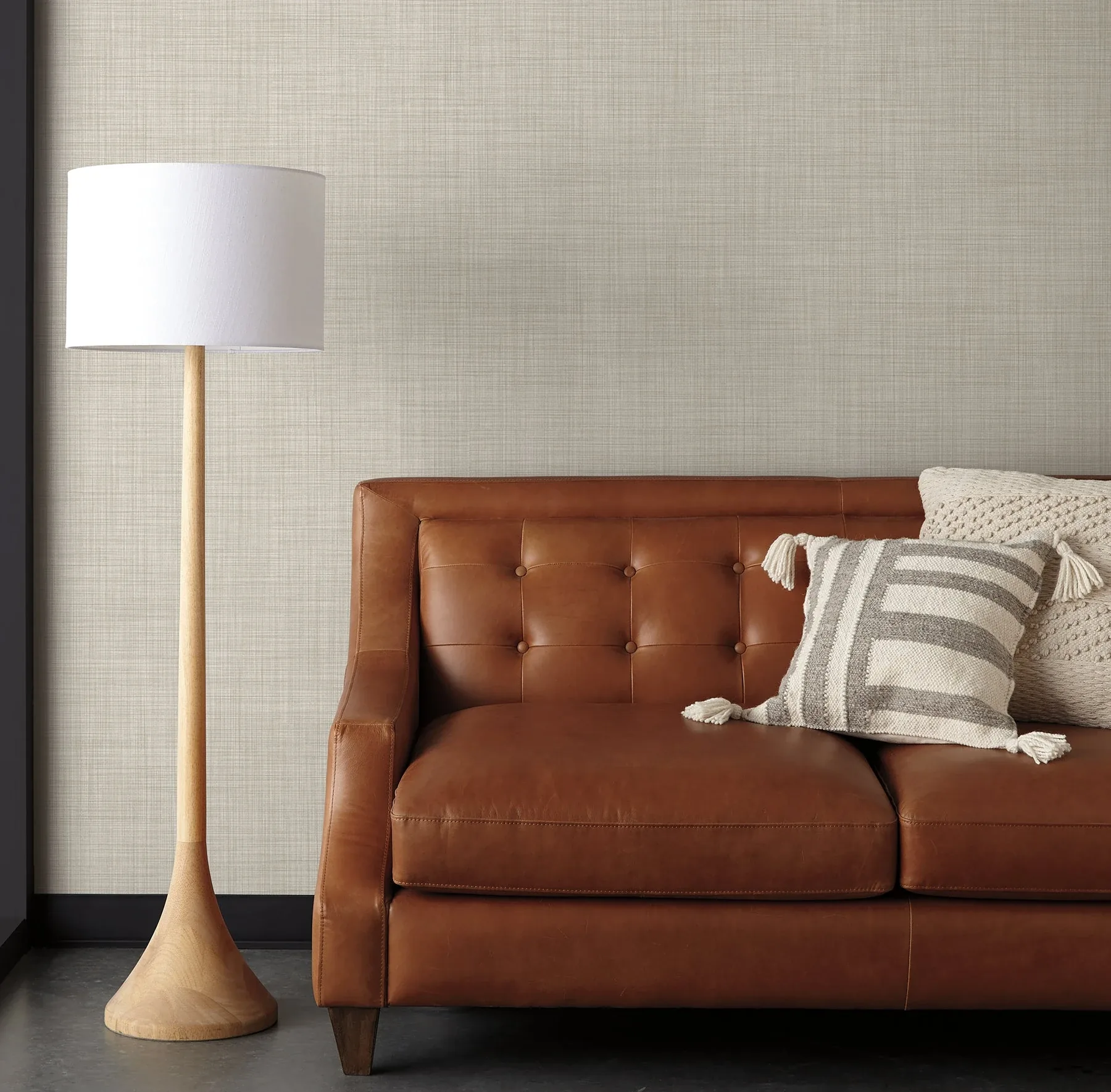 York Wallcoverings Crossroad Oat Wallpaper - SKU MJ4823N