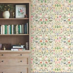 York Wallcoverings Curio Cream Peel & Stick Wallpaper | Wallpaper Twins York Wallcoverings Curio Cream Peel & Stick Wallpaper - SKU PSW1542RL