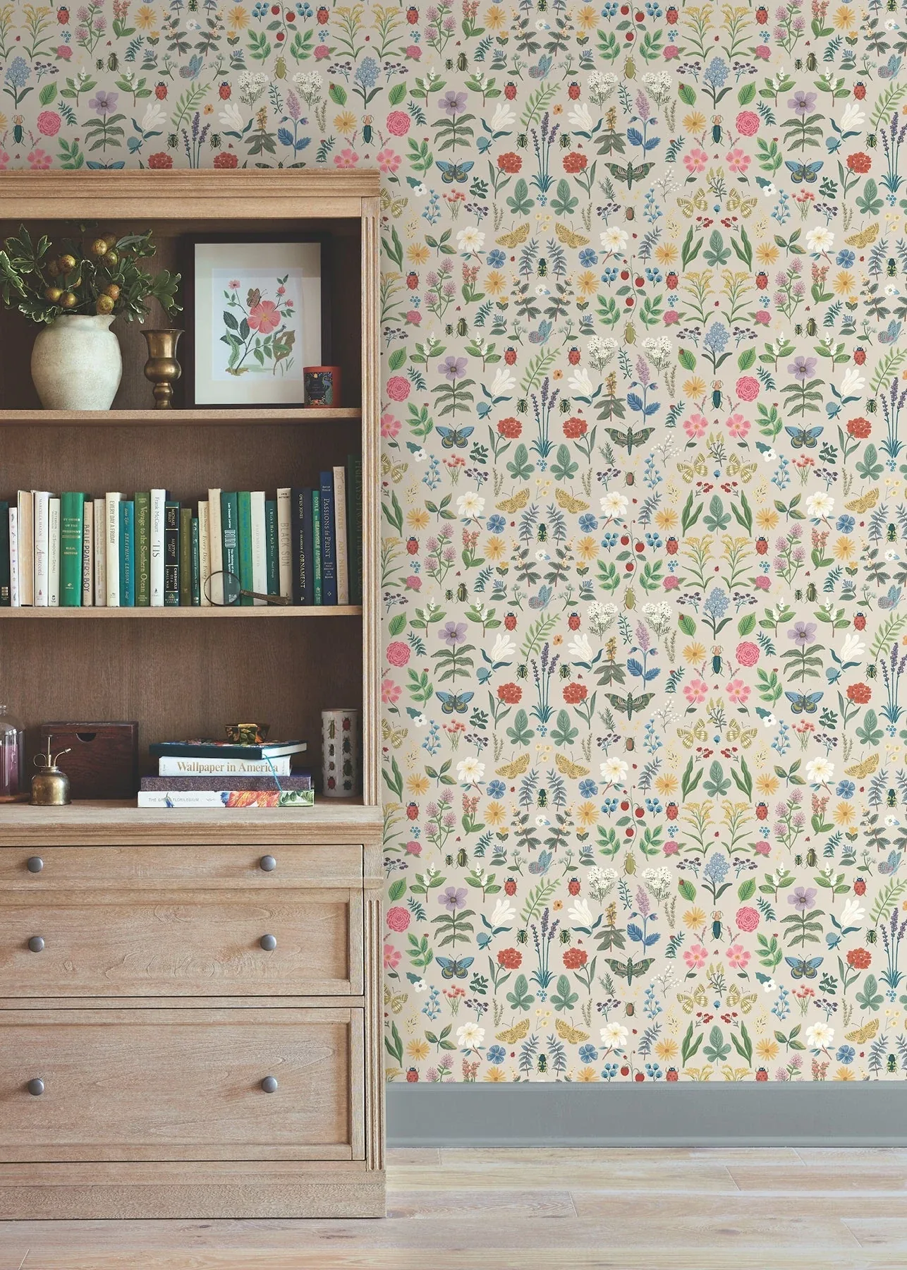 York Wallcoverings Curio Linen Peel & Stick Wallpaper - SKU PSW1541RL