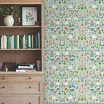 York Wallcoverings Curio Mint Peel & Stick Wallpaper | Wallpaper Twins York Wallcoverings Curio Mint Peel & Stick Wallpaper - SKU PSW1540RL