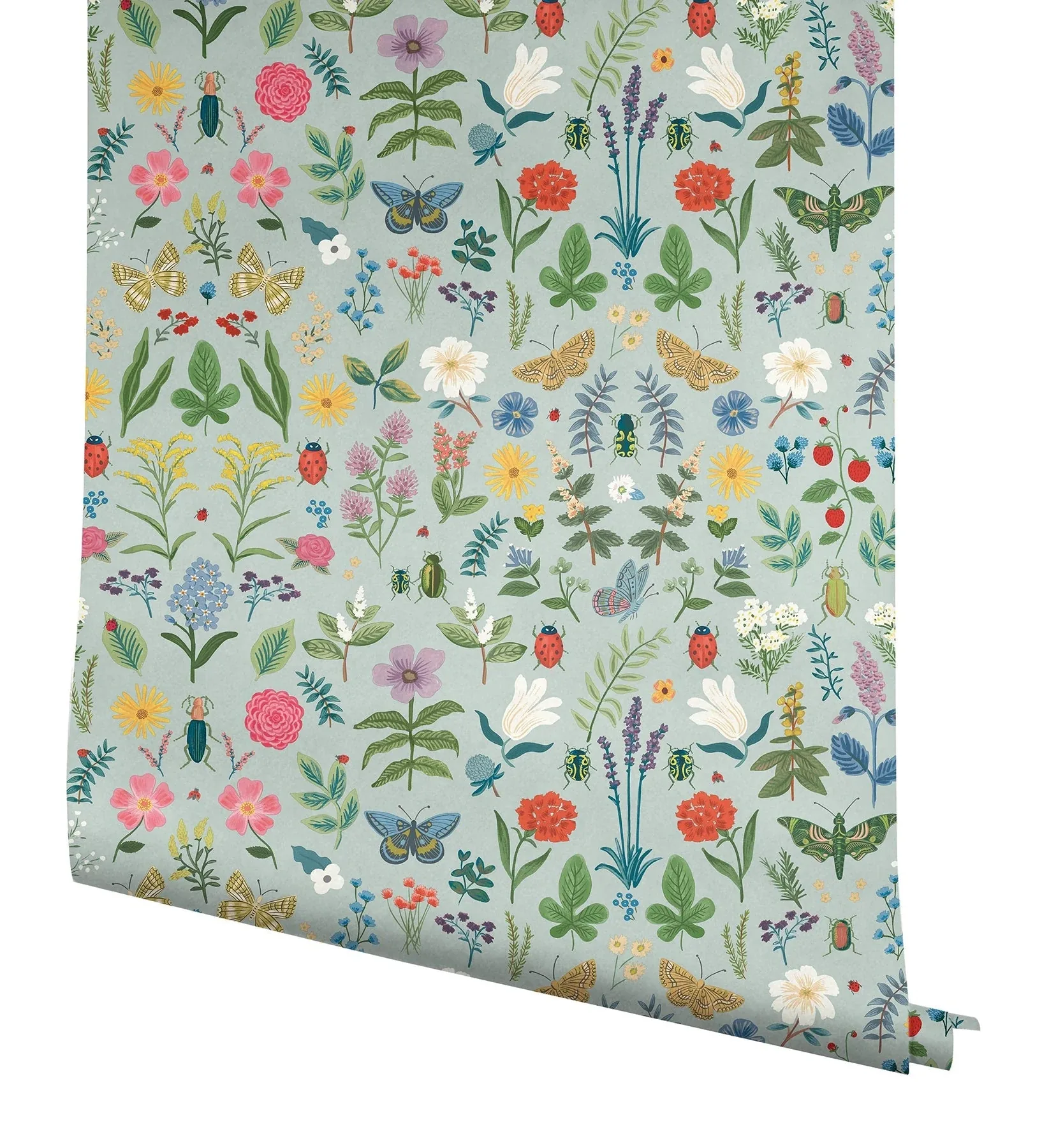 York Wallcoverings Curio Mint Peel & Stick Wallpaper | Wallpaper Twins York Wallcoverings Curio Mint Peel & Stick Wallpaper - SKU PSW1540RL