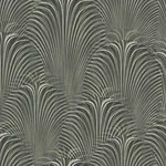 York Wallcoverings Deco Fountain Black Wallpaper - SKU OL2768