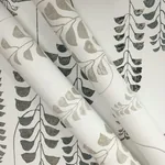 York Wallcoverings Deco Wisteria Black Metallic Wallpaper - SKU BW3943