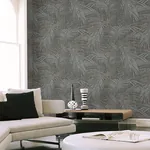 York Wallcoverings Della Palm Blue Multi Wallpaper | Wallpaper Twins York Wallcoverings Della Palm Blue Multi Wallpaper - SKU SI50610