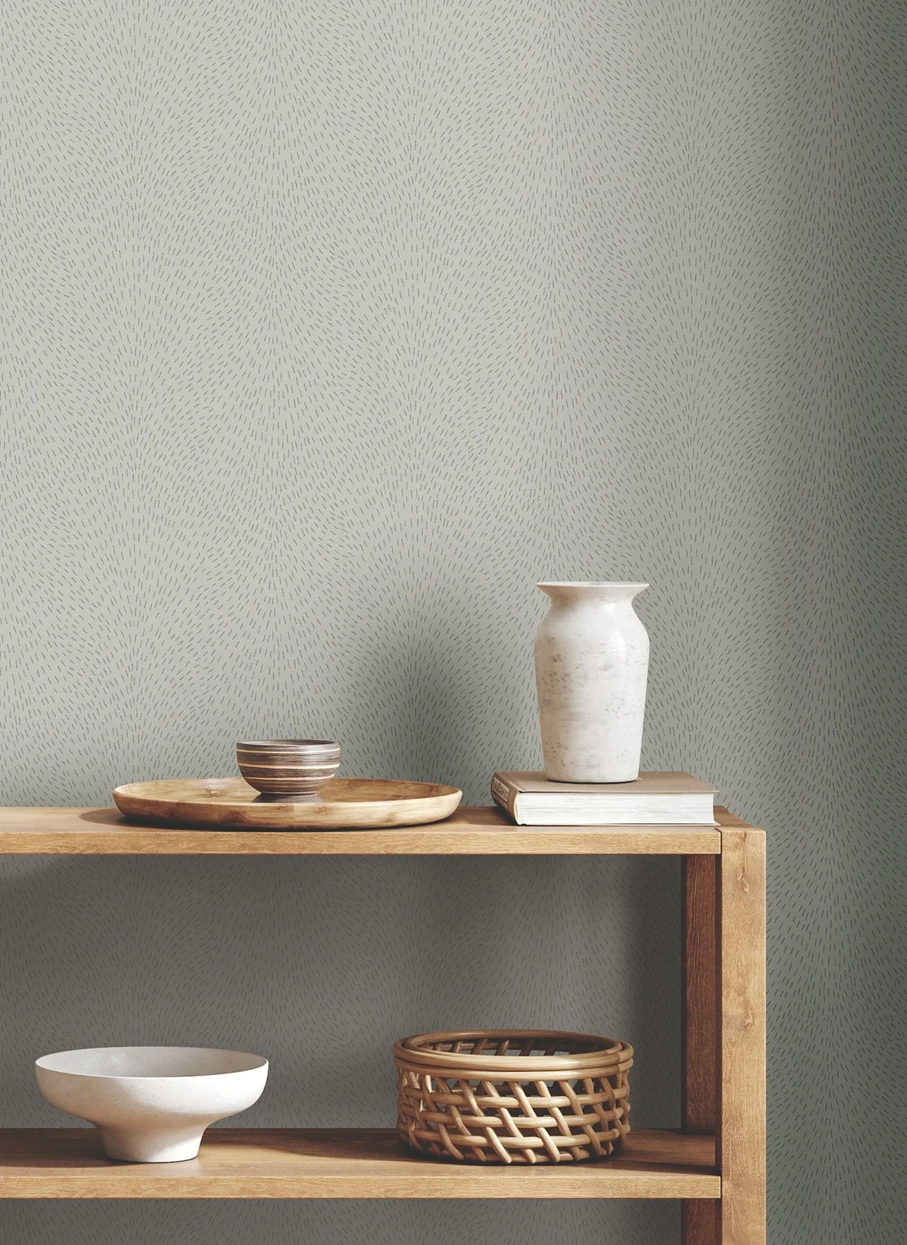 York Wallcoverings Dew Drop Grey Wallpaper - SKU GN2591
