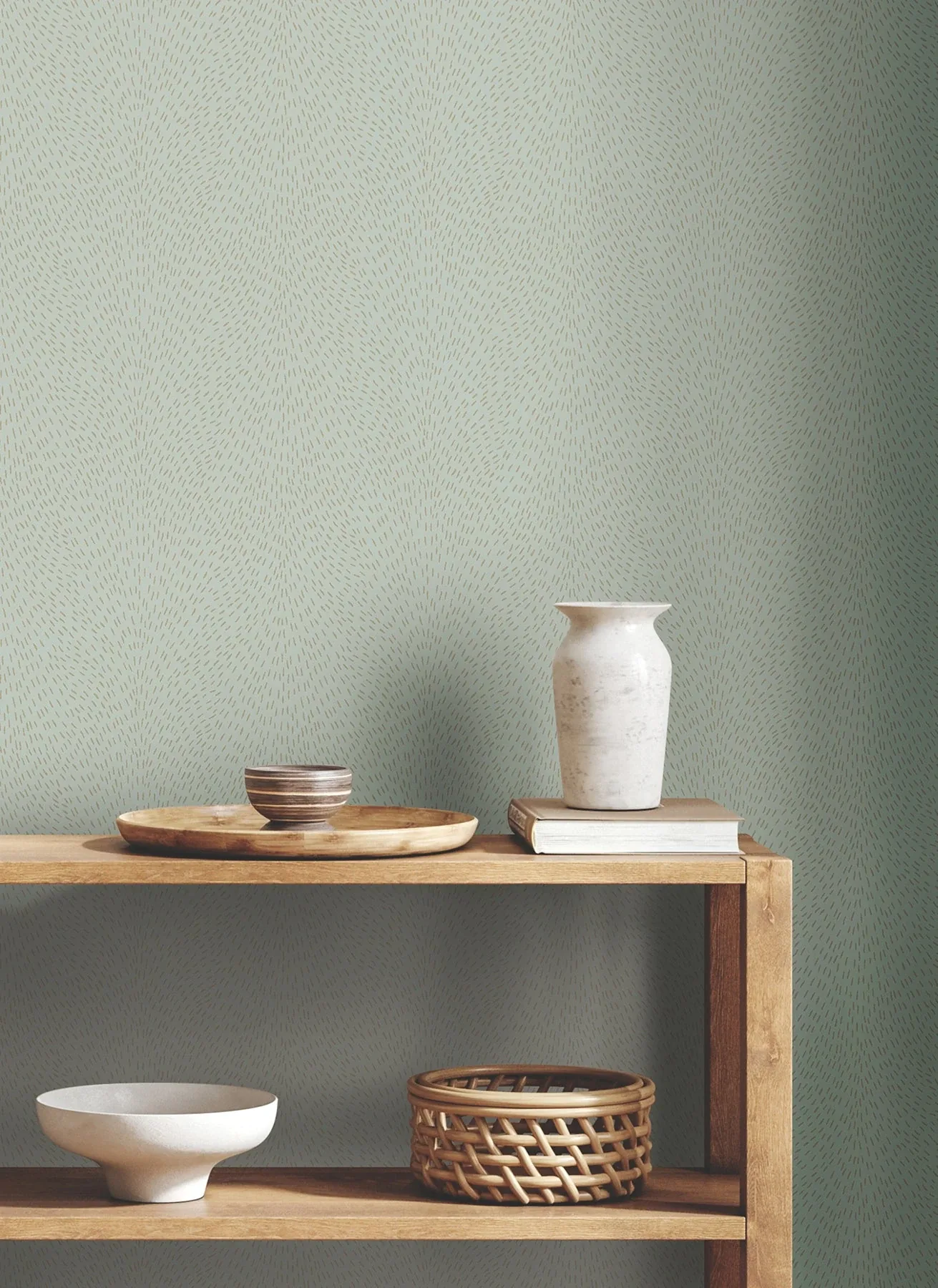 York Wallcoverings Dew Drop Sea Mist Wallpaper - SKU GN2592